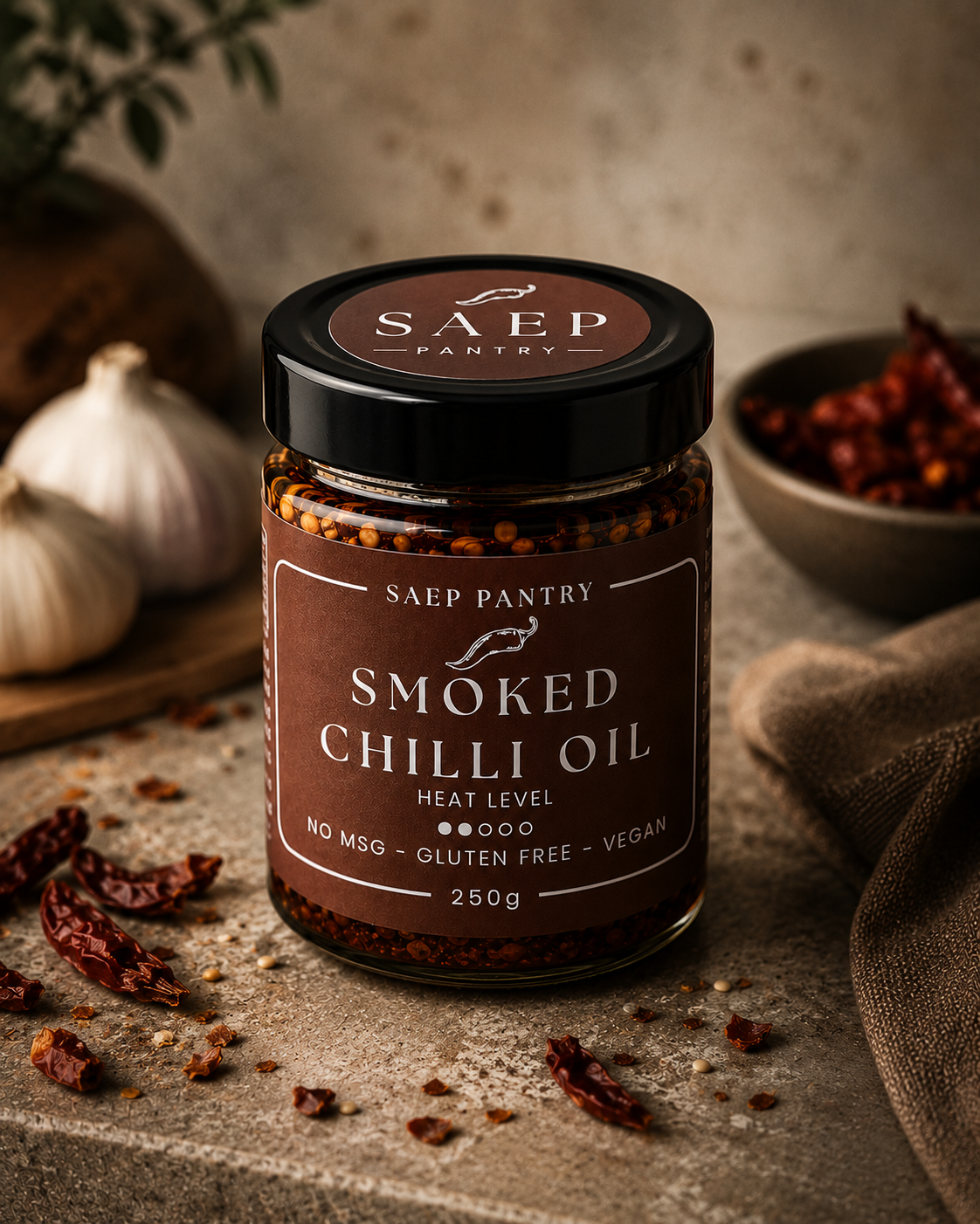Smoked Chilli Oil - 250G